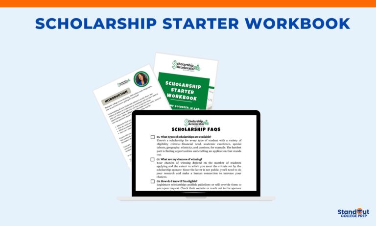 Scholarship Starter Workbook
