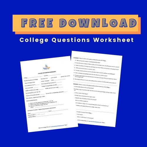 Download: College Exploration Sheet