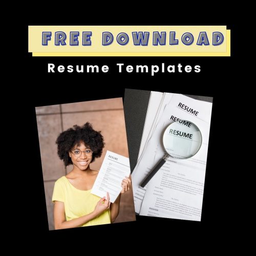 Free Download Resume Templates