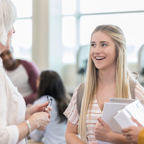 Scholarships to NYU girl smiling