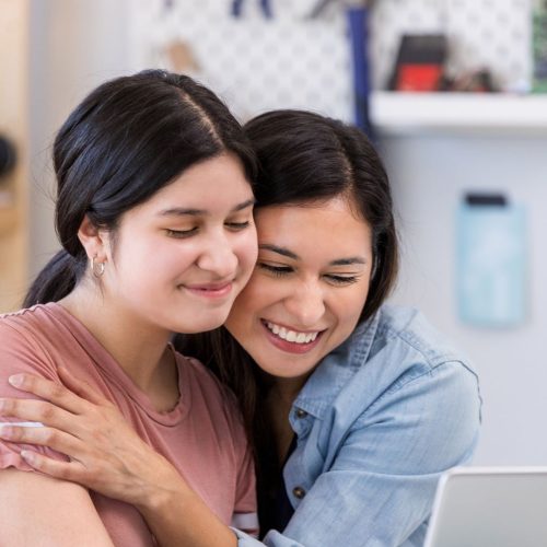 d.c. and maryland scholarships two girls hugging