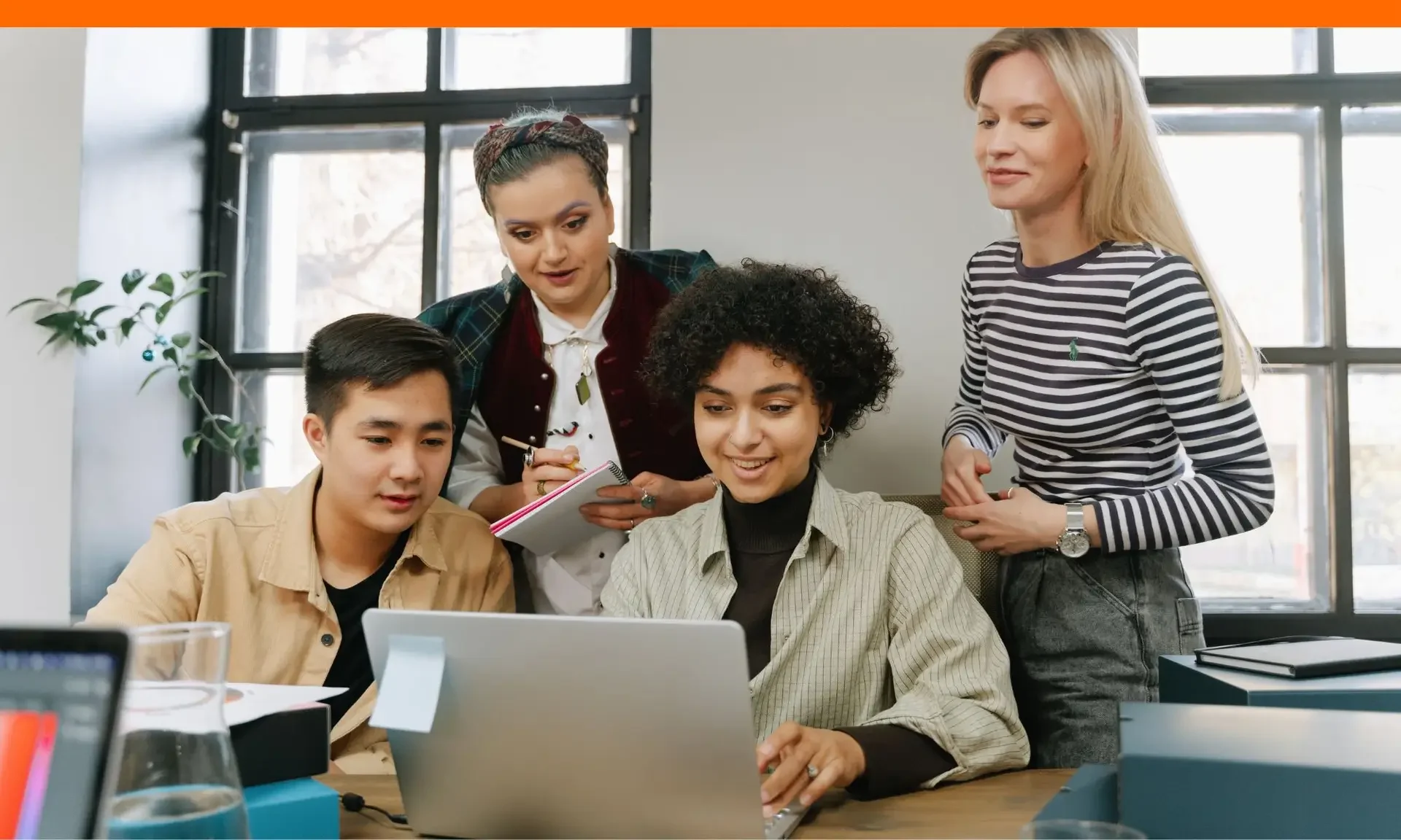 Teen students researching about harvard defer rate