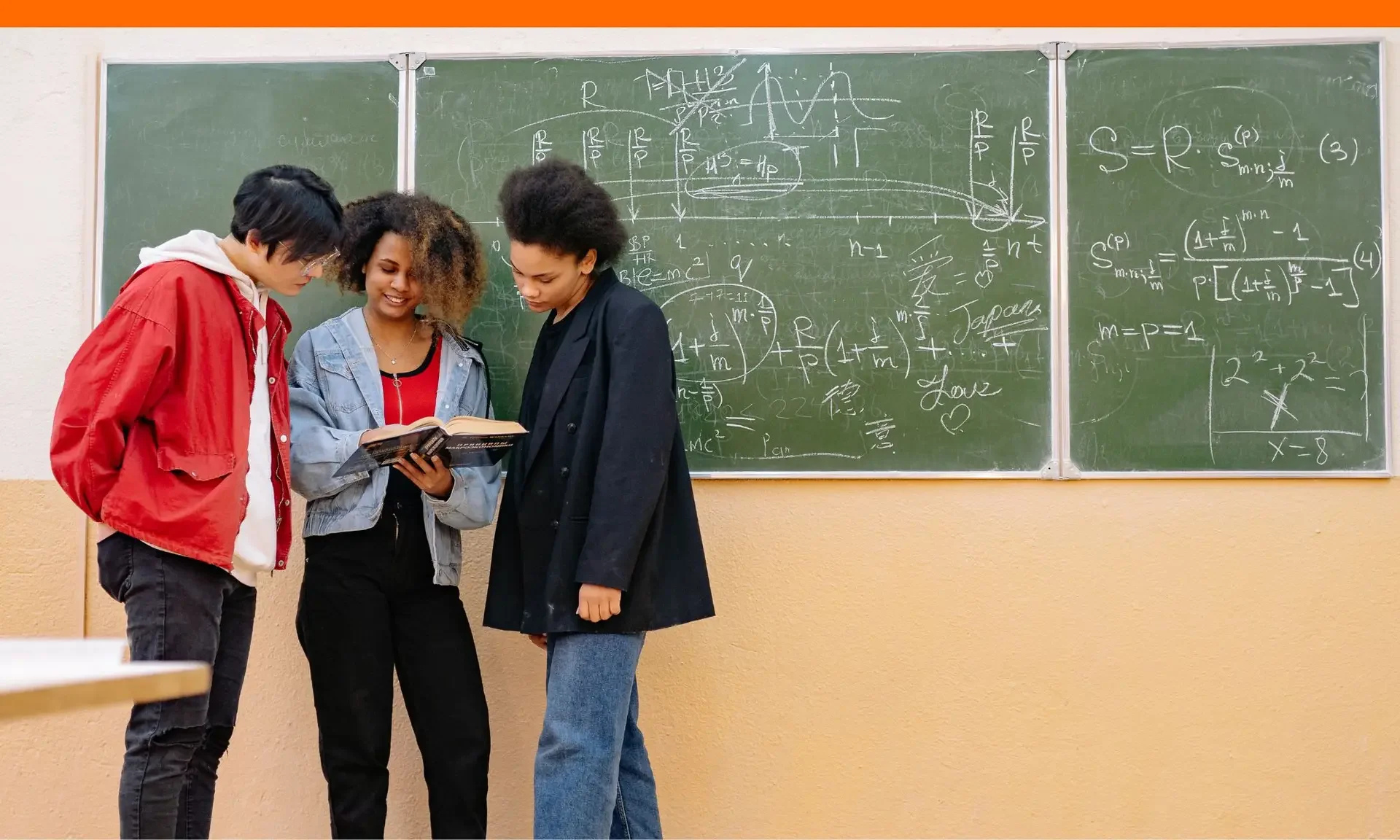 teens studying to qualify for california scholarships